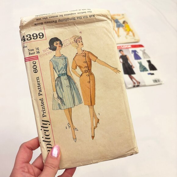 Lot of 12 sewing patterns for women and kids - assorted sizes - Picture 10 of 13